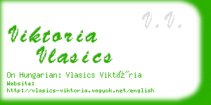 viktoria vlasics business card